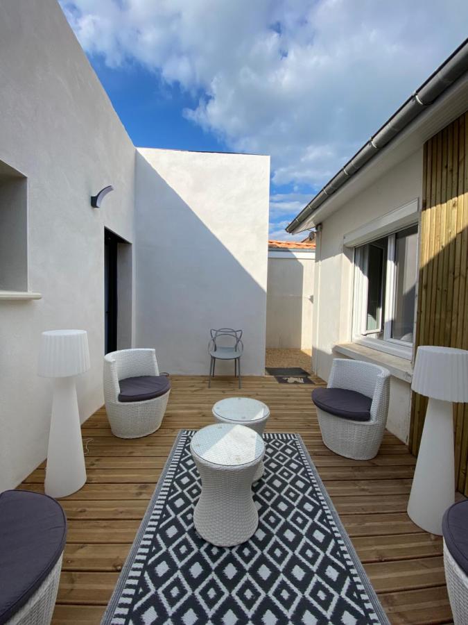 Calme et ensoleillée Maison au pied de la plage entre St Palais sur Mer et Royan Vaux-sur-Mer Exterior foto